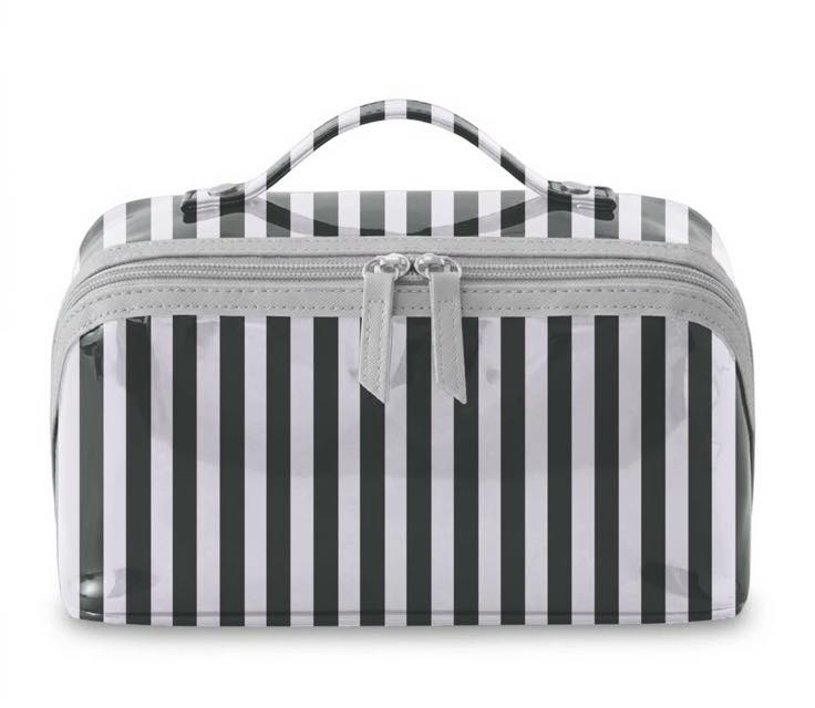 Stripe Waterproof Cosmetic Bags - ETA End of May