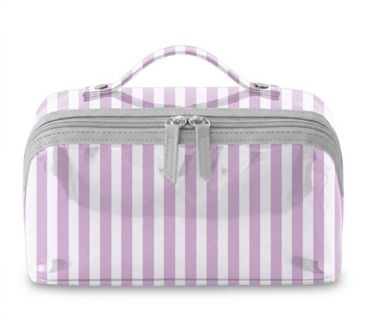 Stripe Waterproof Cosmetic Bags - ETA End of May
