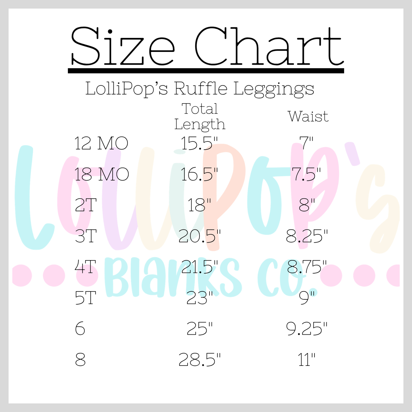 CREEPIN IT CUTE RUFFLE LEGGINGS