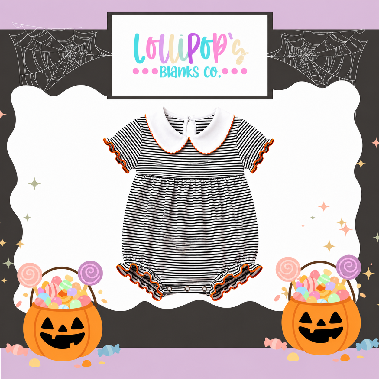 CREEPIN IT CUTE SHORT SLEEVE COLLARED BUBBLES