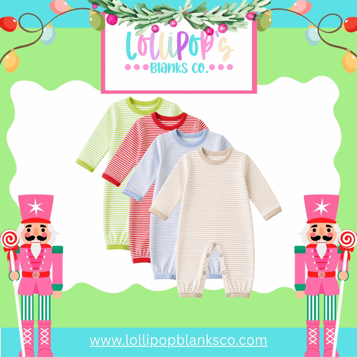 Boy Long Sleeve Stripe Romper
