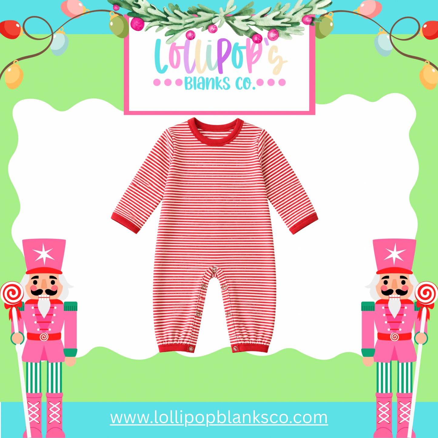 Boy Long Sleeve Stripe Romper