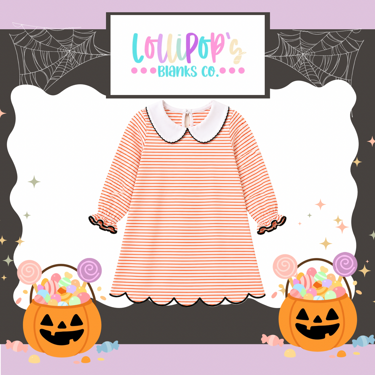 CREEPIN IT CUTE LONG SLEEVE DRESSES