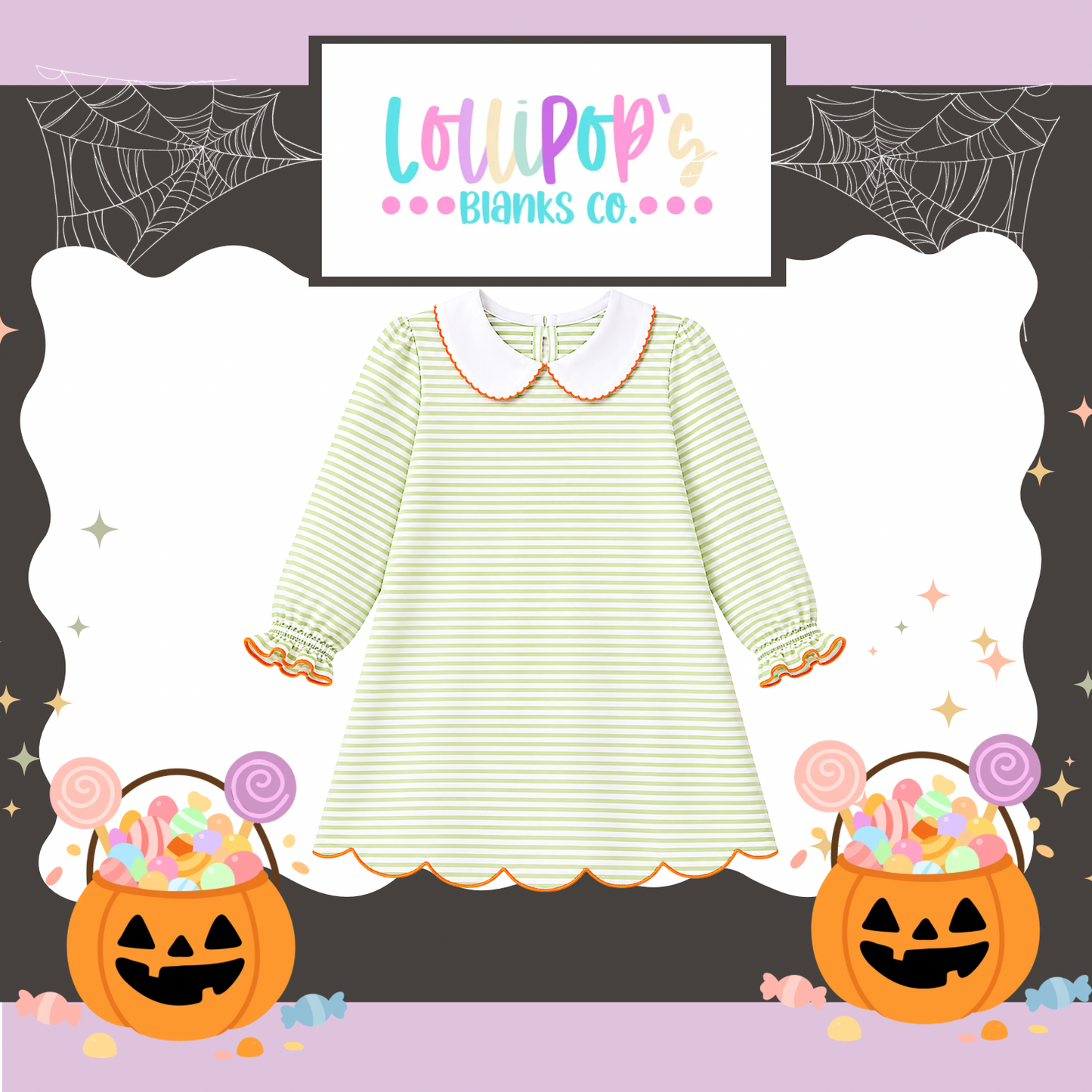 CREEPIN IT CUTE LONG SLEEVE DRESSES