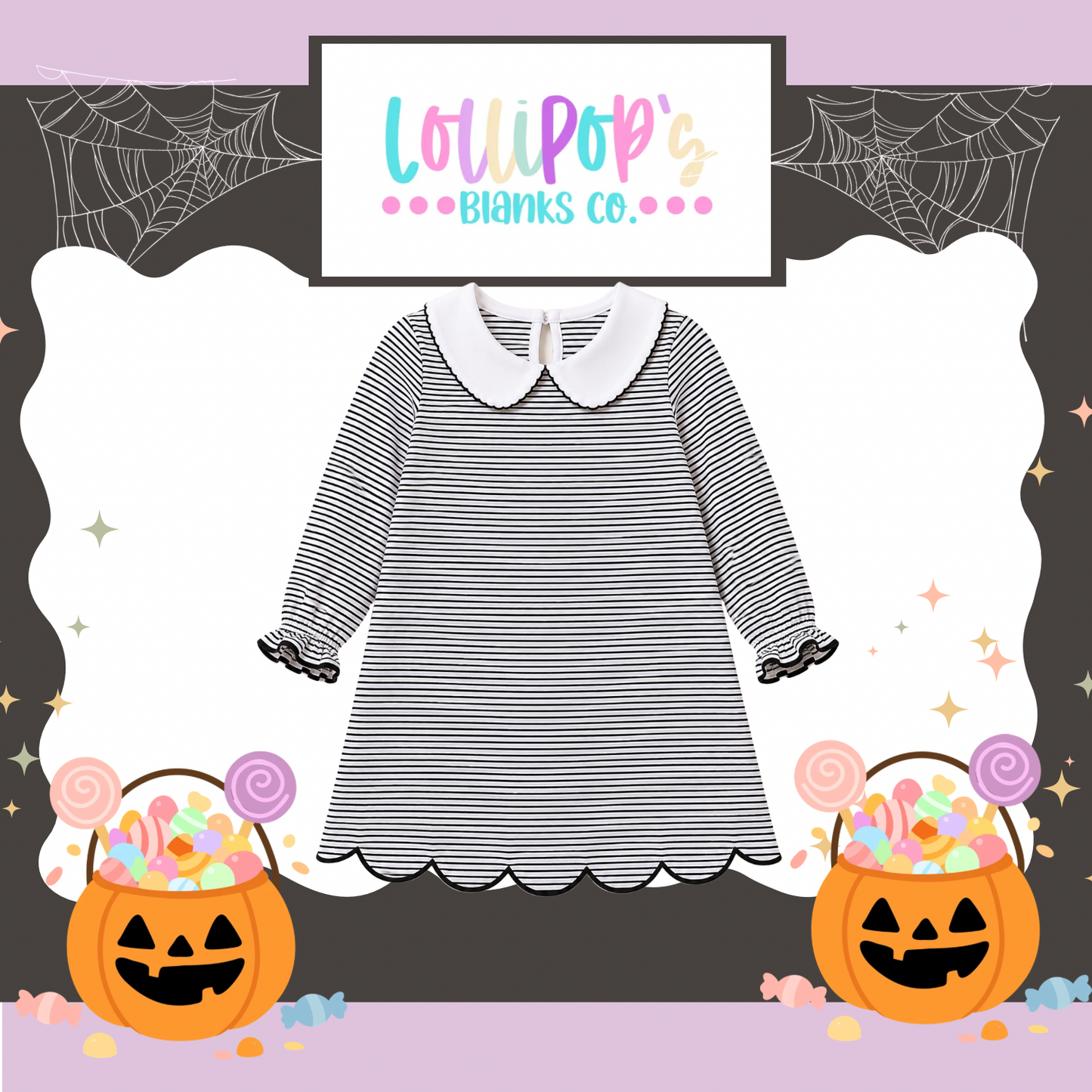 CREEPIN IT CUTE LONG SLEEVE DRESSES