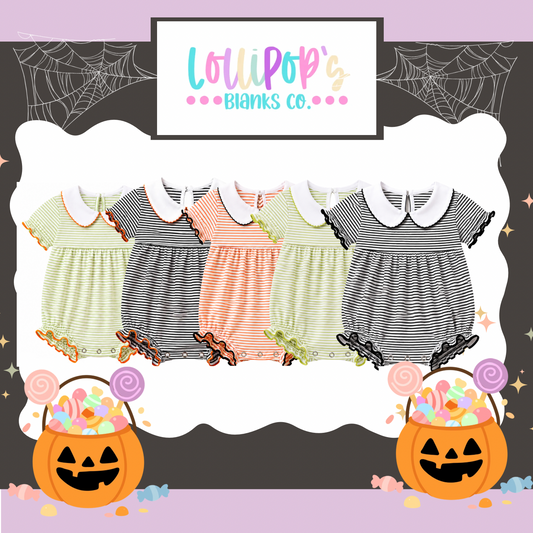 CREEPIN IT CUTE SHORT SLEEVE COLLARED BUBBLES