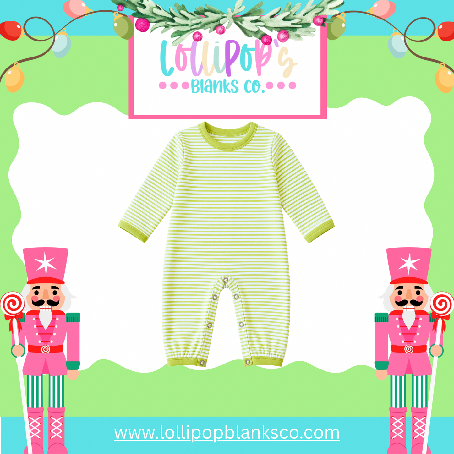 Boy Long Sleeve Stripe Romper