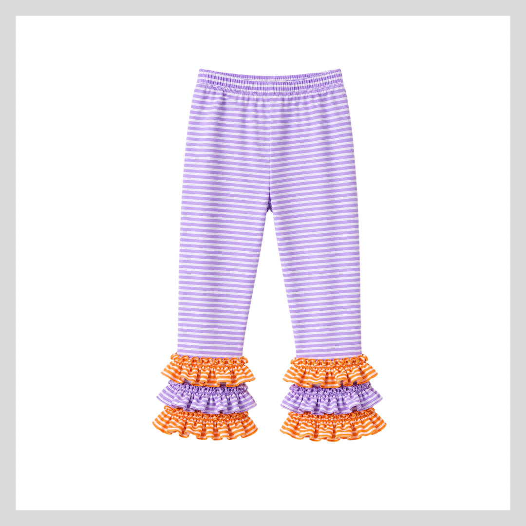 CREEPIN IT CUTE RUFFLE LEGGINGS