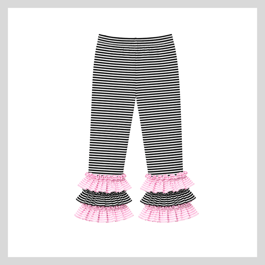 CREEPIN IT CUTE RUFFLE LEGGINGS